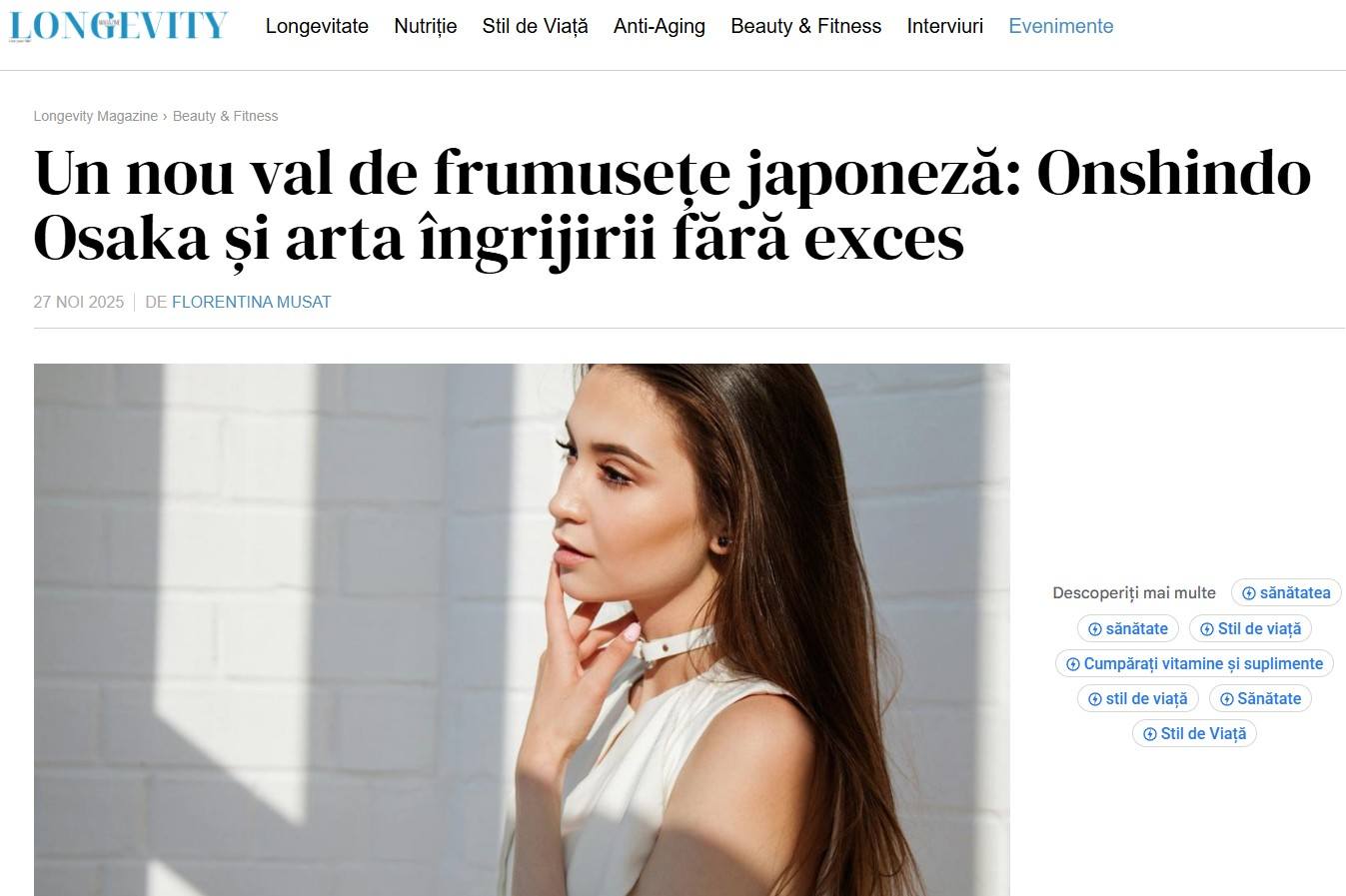18.Editorial de beauty – Longevity – Onshindo Osaka
